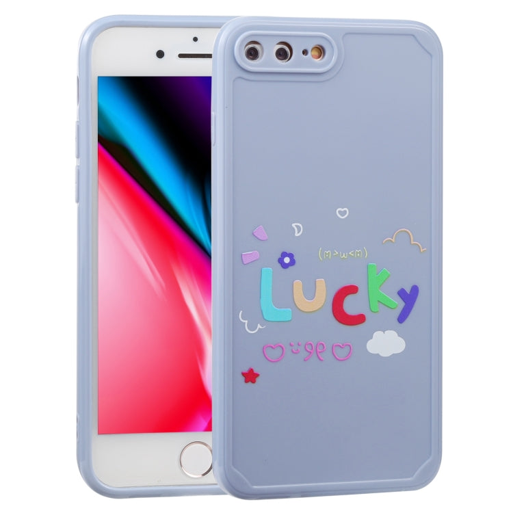 Lucky Letters TPU Soft Shockproof Case For iPhone 8 Plus / 7 Plus