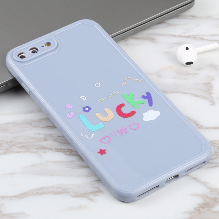 Lucky Letters TPU Soft Shockproof Case For iPhone 8 Plus / 7 Plus