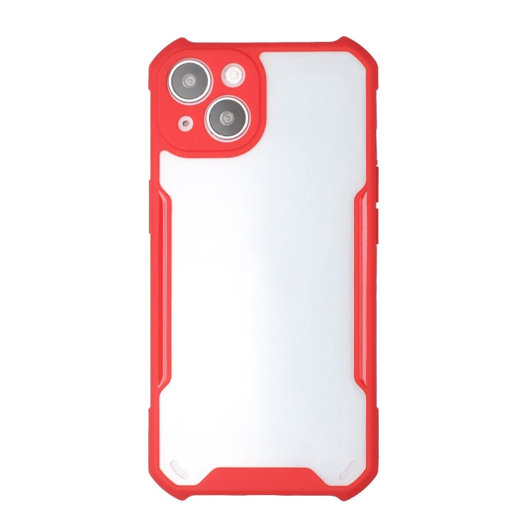 For iPhone 13 mini Acrylic + Color TPU Shockproof Case