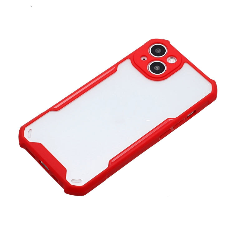 For iPhone 13 mini Acrylic + Color TPU Shockproof Case