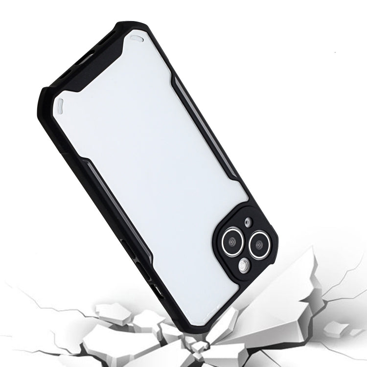 For iPhone 13 mini Acrylic + Color TPU Shockproof Case