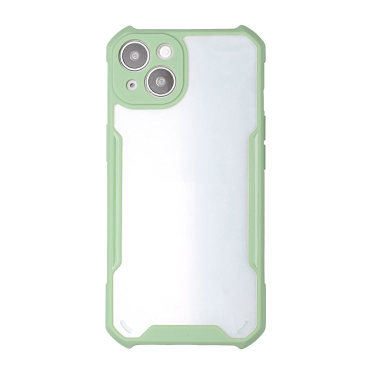 For iPhone 13 mini Acrylic + Color TPU Shockproof Case