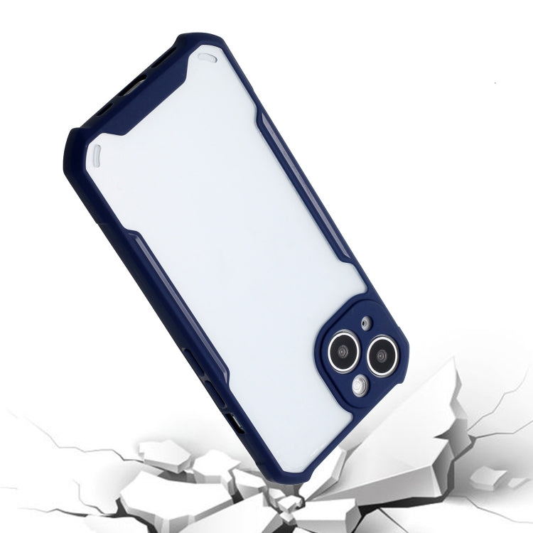 For iPhone 13 mini Acrylic + Color TPU Shockproof Case