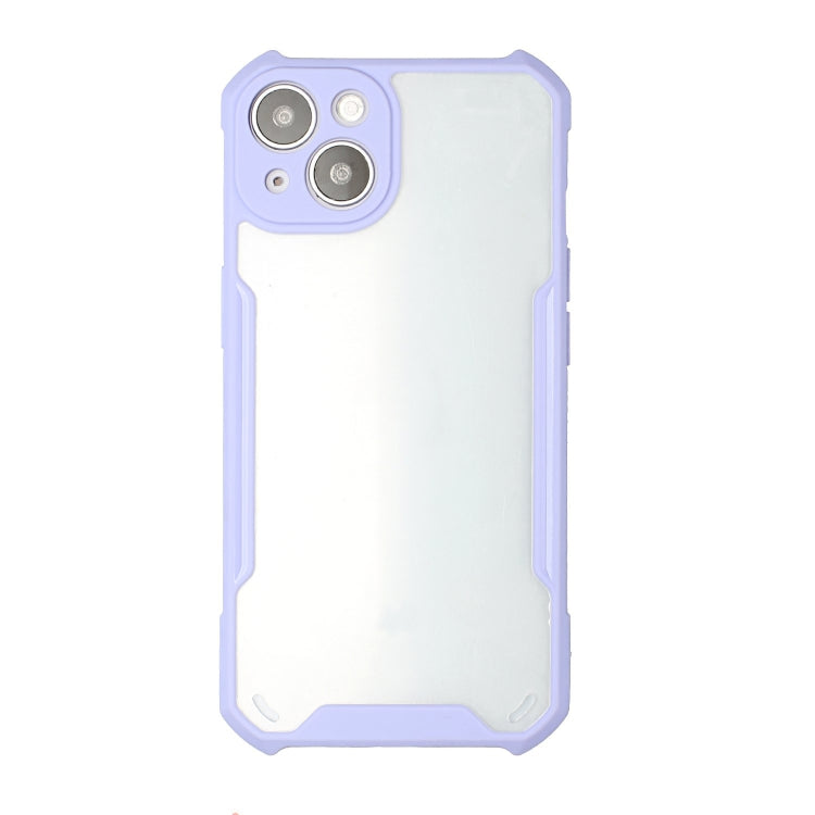 For iPhone 13 Acrylic + Color TPU Shockproof Case