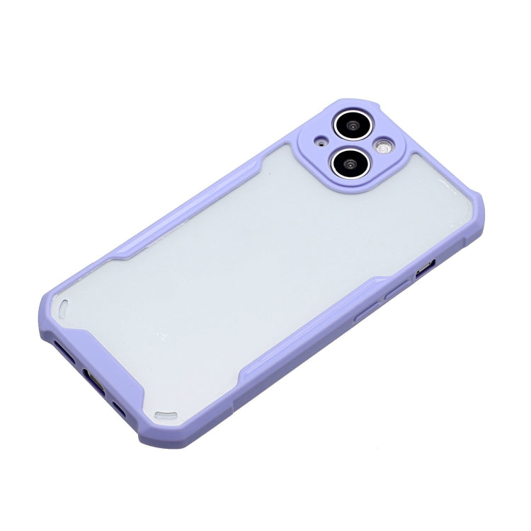 For iPhone 13 Acrylic + Color TPU Shockproof Case