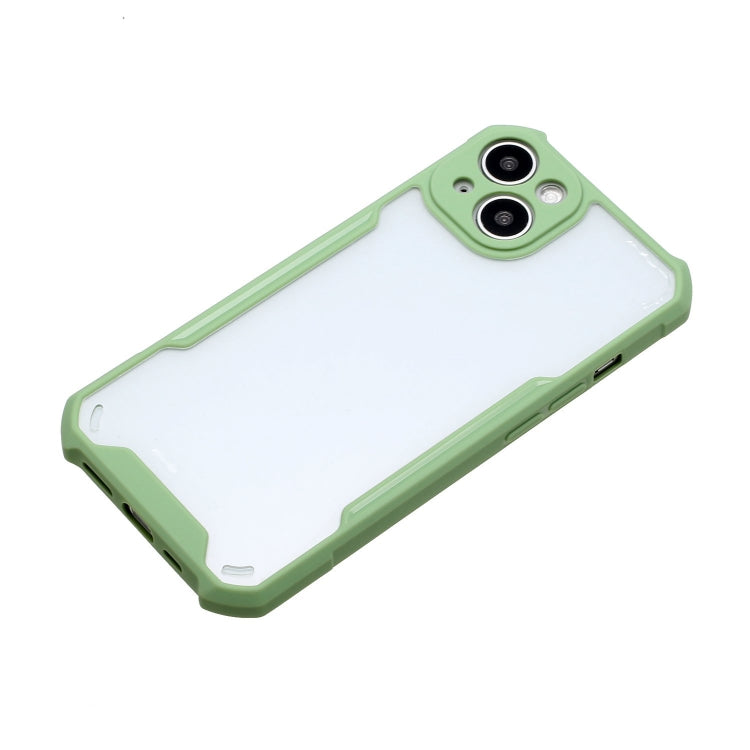For iPhone 13 Acrylic + Color TPU Shockproof Case