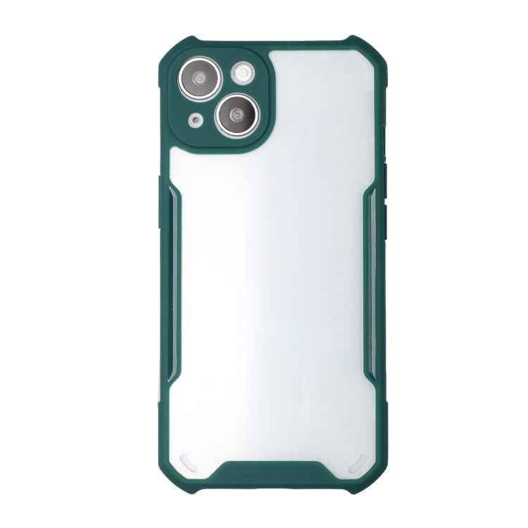 For iPhone 13 Acrylic + Color TPU Shockproof Case