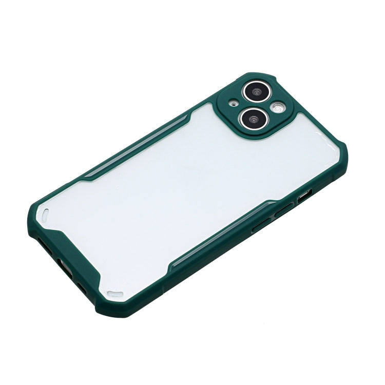 For iPhone 13 Acrylic + Color TPU Shockproof Case