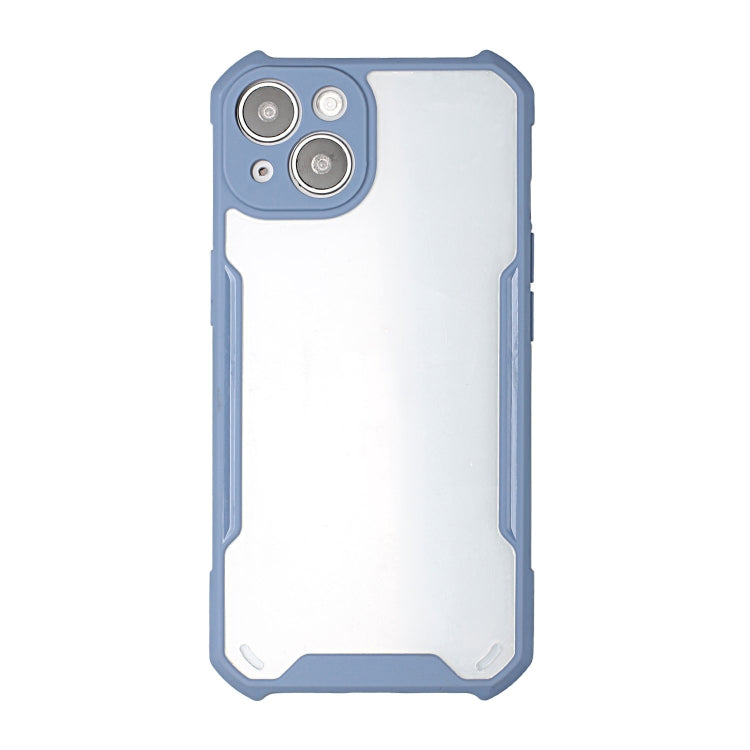 For iPhone 13 Acrylic + Color TPU Shockproof Case