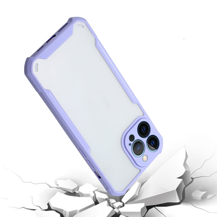 For iPhone 13 Pro Acrylic + Color TPU Shockproof Case