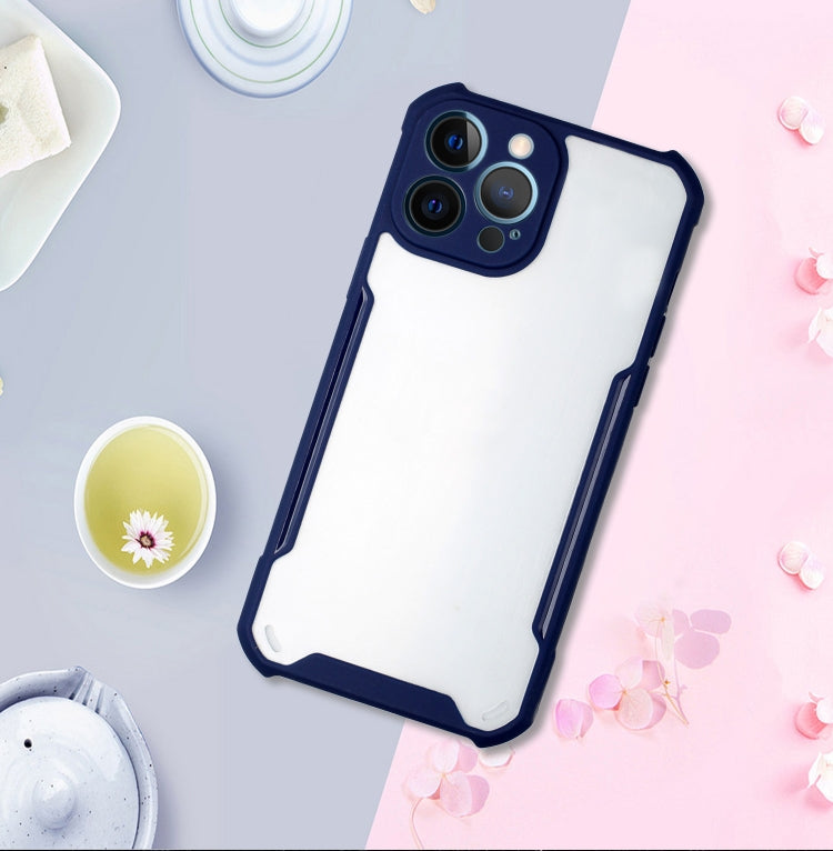 For iPhone 13 Pro Acrylic + Color TPU Shockproof Case