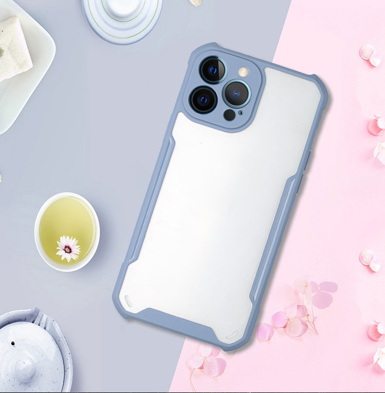 For iPhone 13 Pro Acrylic + Color TPU Shockproof Case