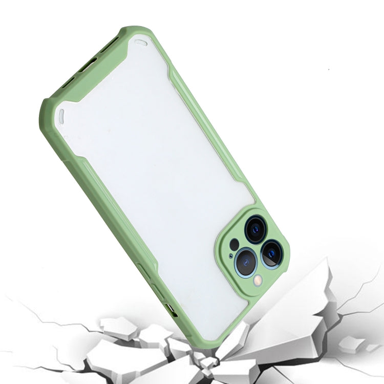 For iPhone 13 Pro Max Acrylic + Color TPU Shockproof Case
