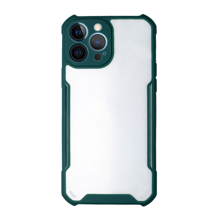 For iPhone 13 Pro Max Acrylic + Color TPU Shockproof Case