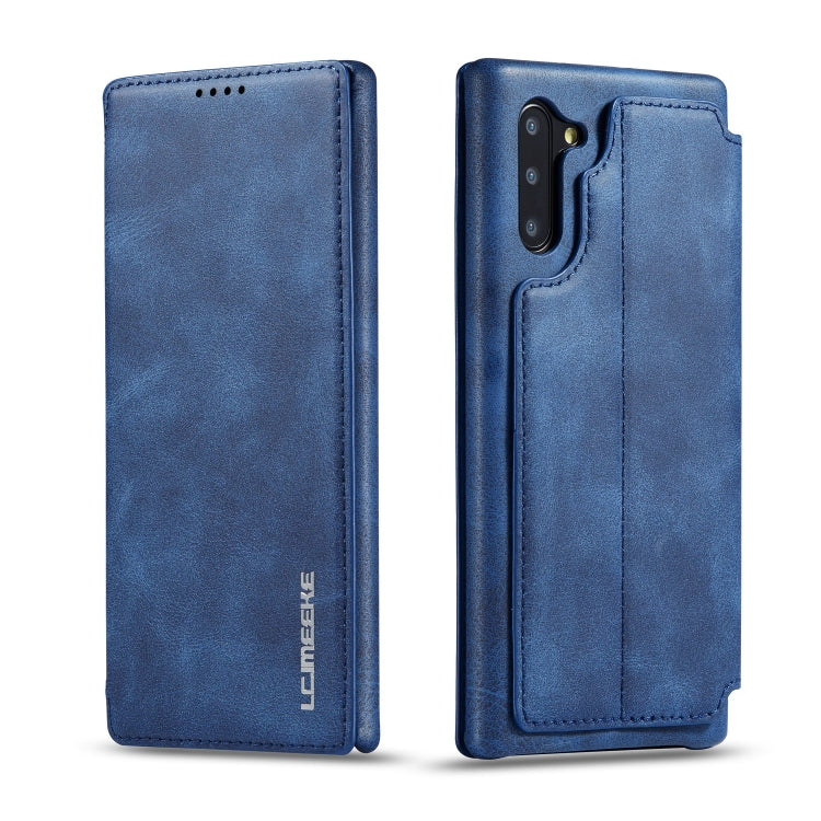 For Galaxy Note 10+ Hon Ancient Series Leather Case with Card Slots & Holder & Wallet