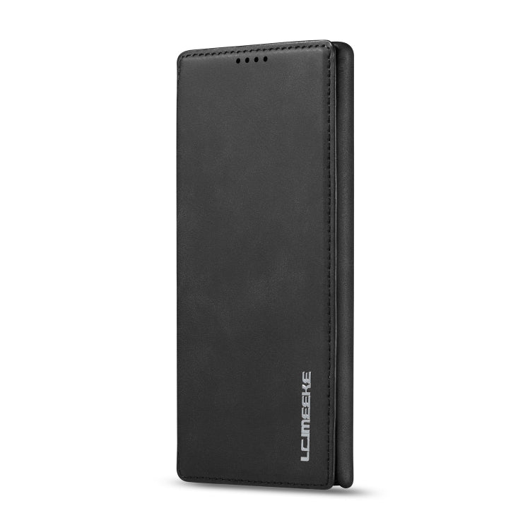 For Galaxy A20 Hon Ancient Series Leather Case with Card Slots & Holder & Wallet