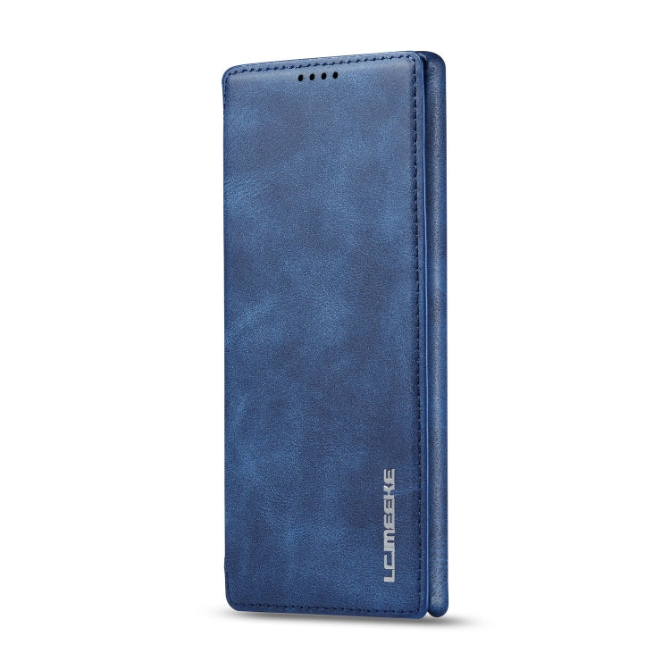 For Galaxy A20 Hon Ancient Series Leather Case with Card Slots & Holder & Wallet