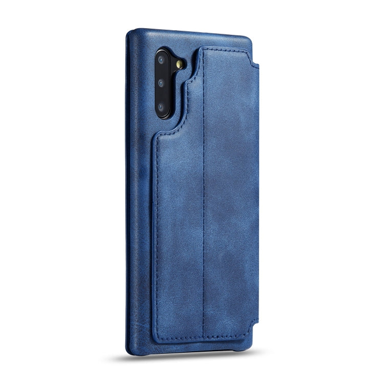 For Galaxy A20 Hon Ancient Series Leather Case with Card Slots & Holder & Wallet