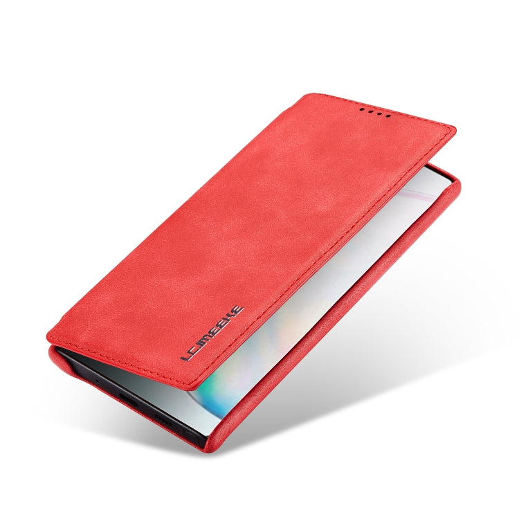 For Galaxy A20 Hon Ancient Series Leather Case with Card Slots & Holder & Wallet