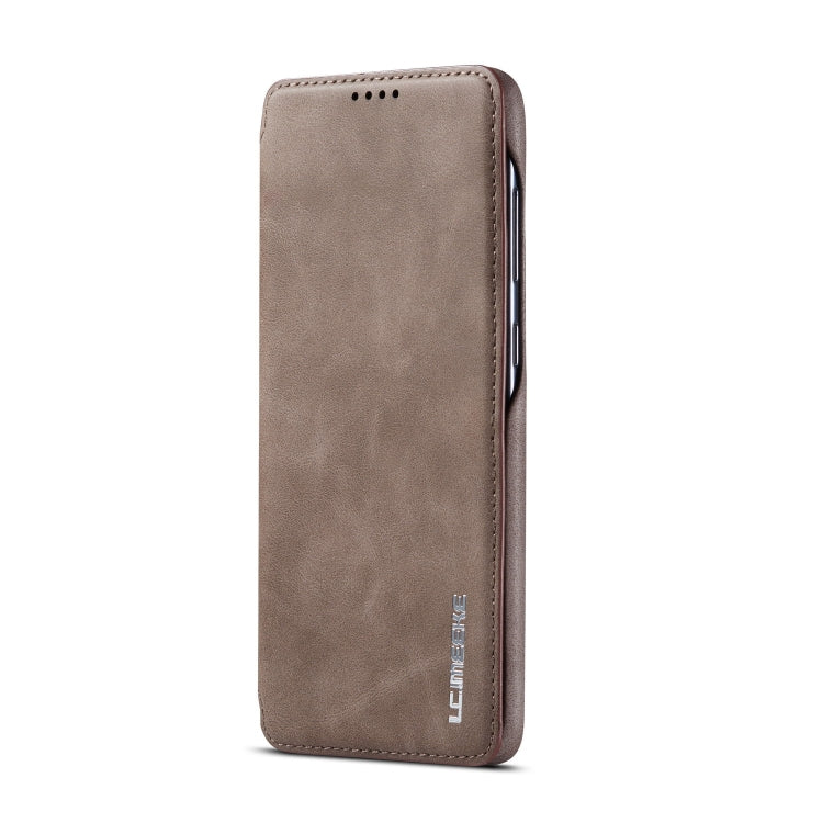 For Galaxy A50 Hon Ancient Series Leather Case with Card Slots & Holder & Wallet