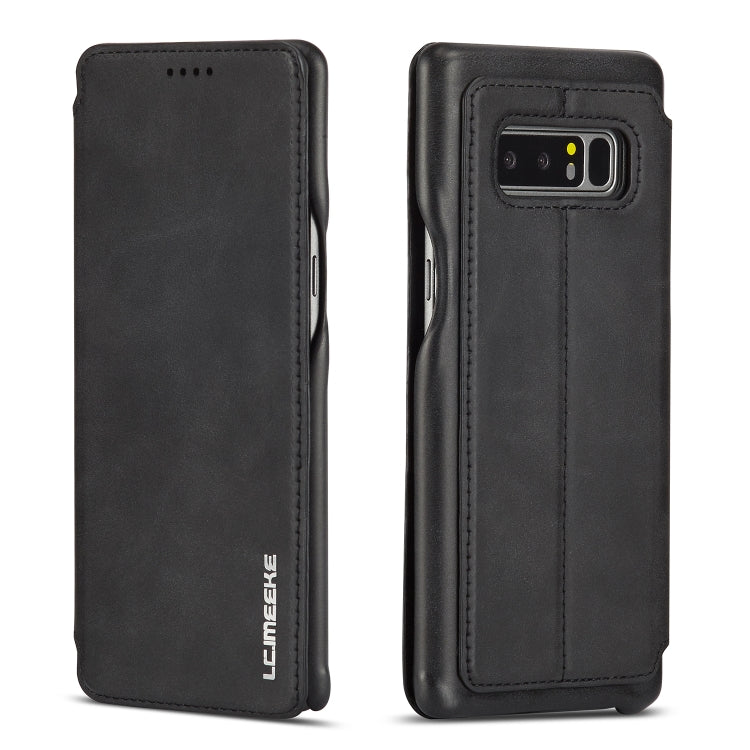 For Galaxy Note 8 Hon Ancient Series Leather Case with Card Slots & Holder & Wallet