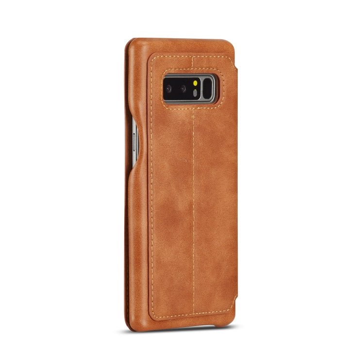 For Galaxy Note 8 Hon Ancient Series Leather Case with Card Slots & Holder & Wallet