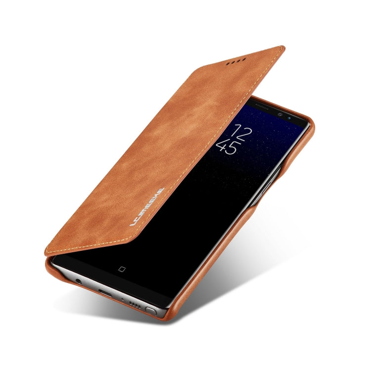 For Galaxy Note 8 Hon Ancient Series Leather Case with Card Slots & Holder & Wallet