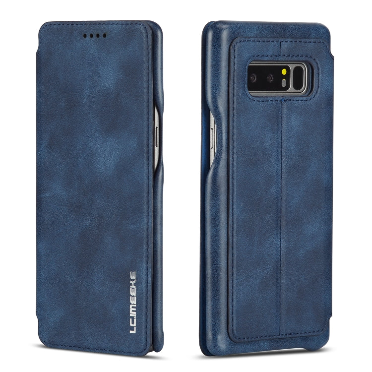 For Galaxy Note 8 Hon Ancient Series Leather Case with Card Slots & Holder & Wallet
