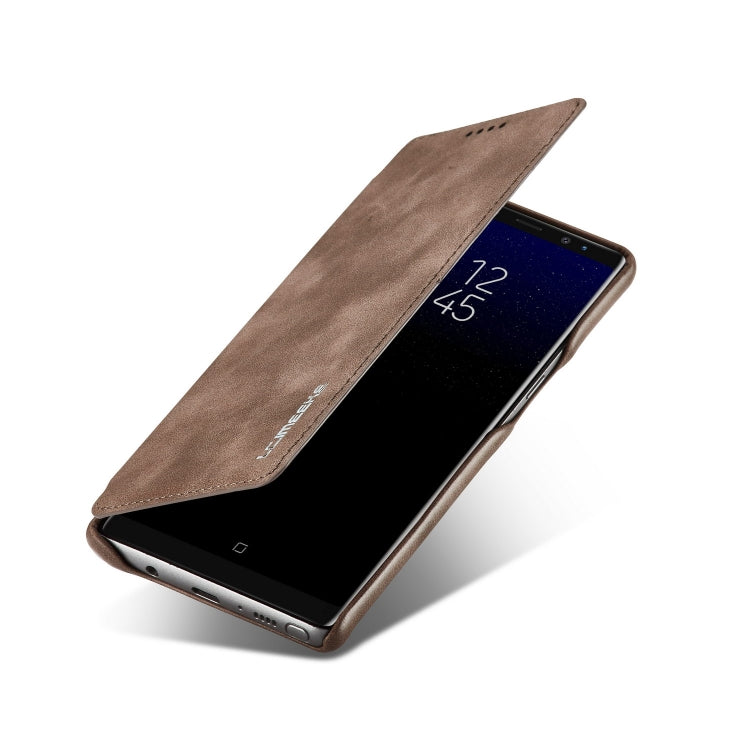For Galaxy Note 8 Hon Ancient Series Leather Case with Card Slots & Holder & Wallet
