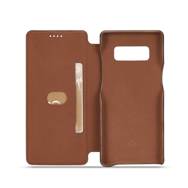 For Galaxy Note 8 Hon Ancient Series Leather Case with Card Slots & Holder & Wallet