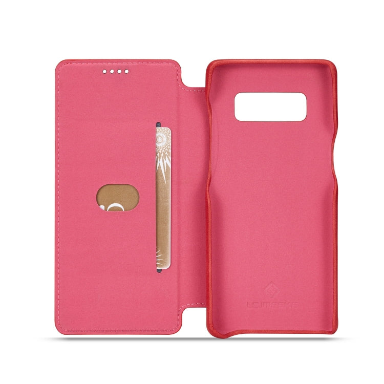 For Galaxy Note 8 Hon Ancient Series Leather Case with Card Slots & Holder & Wallet