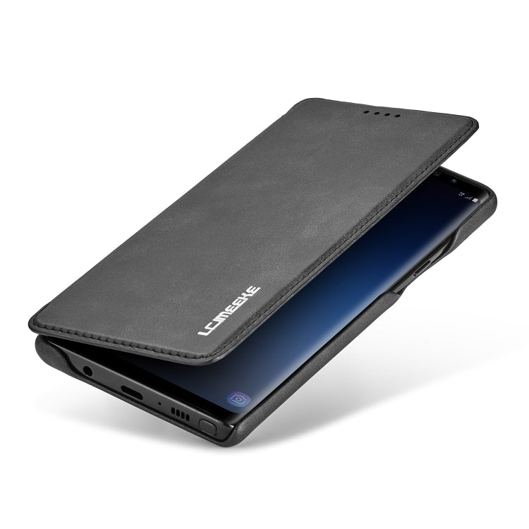 For Galaxy Note 9 Hon Ancient Series Leather Case with Card Slots & Holder & Wallet