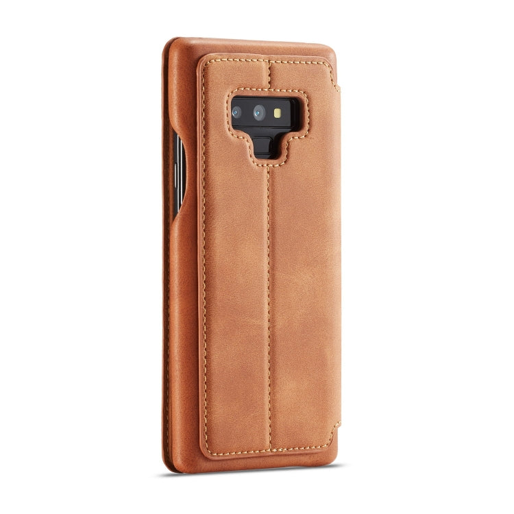For Galaxy Note 9 Hon Ancient Series Leather Case with Card Slots & Holder & Wallet
