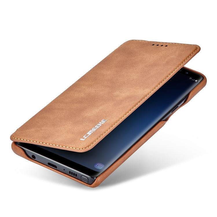 For Galaxy Note 9 Hon Ancient Series Leather Case with Card Slots & Holder & Wallet