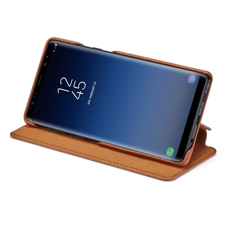 For Galaxy Note 9 Hon Ancient Series Leather Case with Card Slots & Holder & Wallet