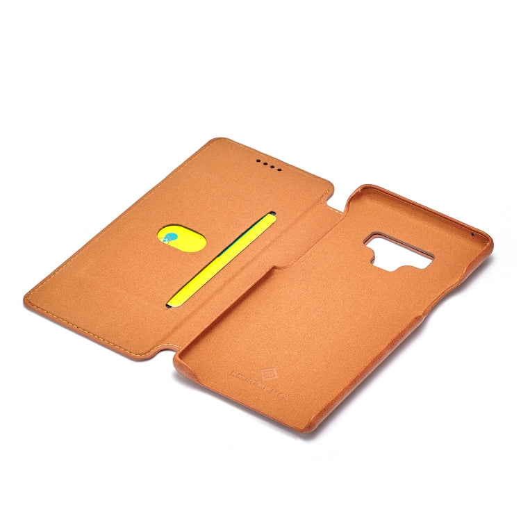 For Galaxy Note 9 Hon Ancient Series Leather Case with Card Slots & Holder & Wallet