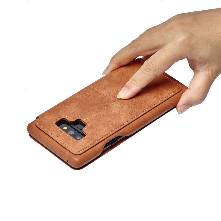 For Galaxy Note 9 Hon Ancient Series Leather Case with Card Slots & Holder & Wallet
