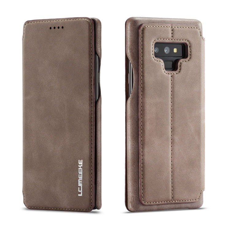 For Galaxy Note 9 Hon Ancient Series Leather Case with Card Slots & Holder & Wallet