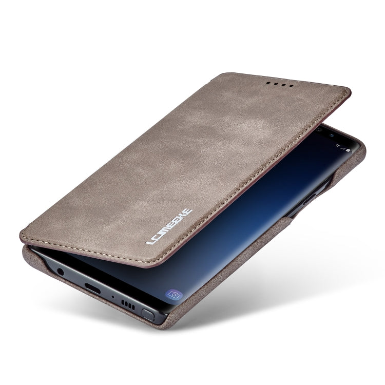 For Galaxy Note 9 Hon Ancient Series Leather Case with Card Slots & Holder & Wallet