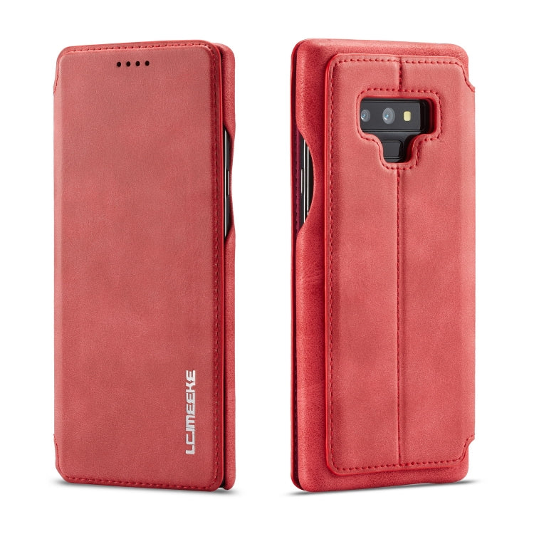 For Galaxy Note 9 Hon Ancient Series Leather Case with Card Slots & Holder & Wallet