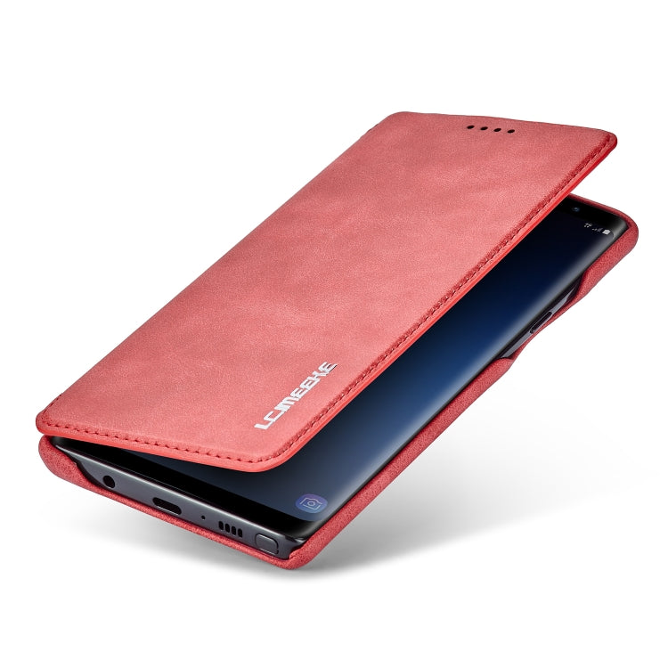 For Galaxy Note 9 Hon Ancient Series Leather Case with Card Slots & Holder & Wallet