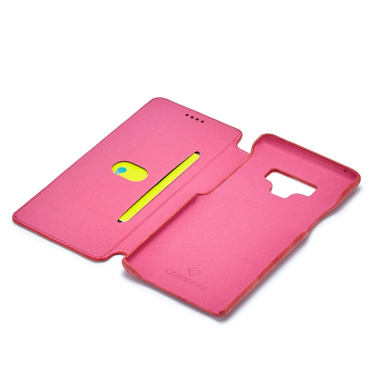For Galaxy Note 9 Hon Ancient Series Leather Case with Card Slots & Holder & Wallet