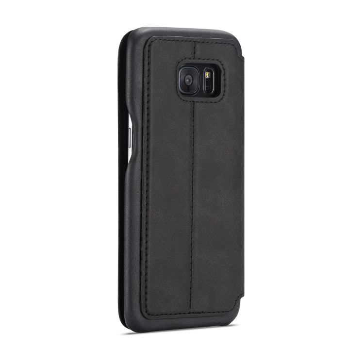 For Galaxy S7 Hon Ancient Series Leather Case with Card Slots & Holder & Wallet