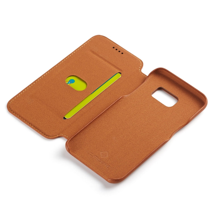 For Galaxy S7 Hon Ancient Series Leather Case with Card Slots & Holder & Wallet
