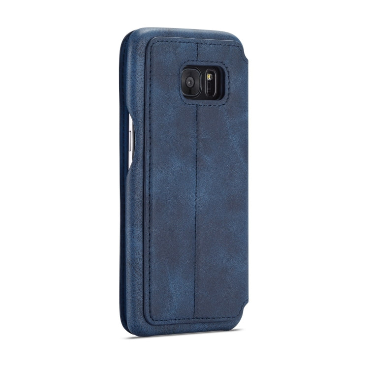 For Galaxy S7 Hon Ancient Series Leather Case with Card Slots & Holder & Wallet