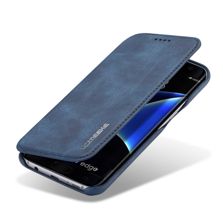 For Galaxy S7 Hon Ancient Series Leather Case with Card Slots & Holder & Wallet