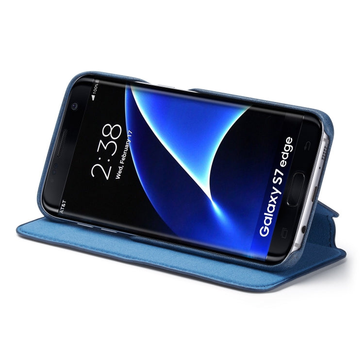 For Galaxy S7 Hon Ancient Series Leather Case with Card Slots & Holder & Wallet