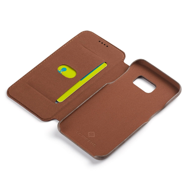 For Galaxy S7 Hon Ancient Series Leather Case with Card Slots & Holder & Wallet