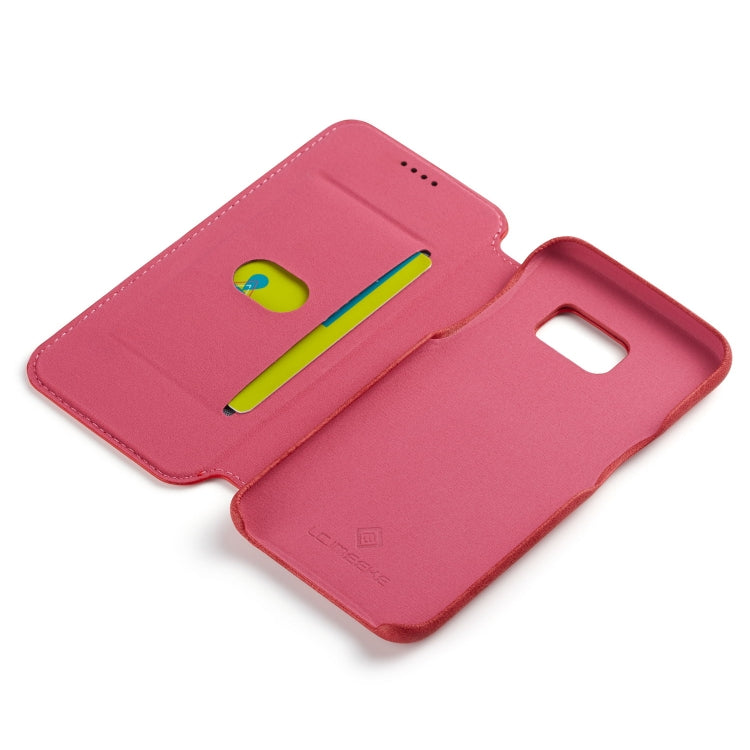 For Galaxy S7 Hon Ancient Series Leather Case with Card Slots & Holder & Wallet