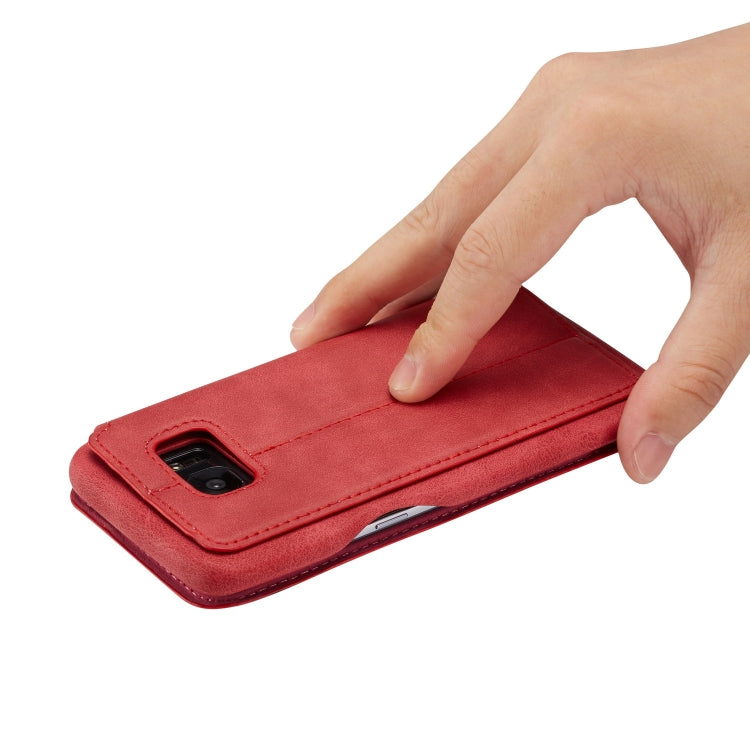 For Galaxy S7 Hon Ancient Series Leather Case with Card Slots & Holder & Wallet